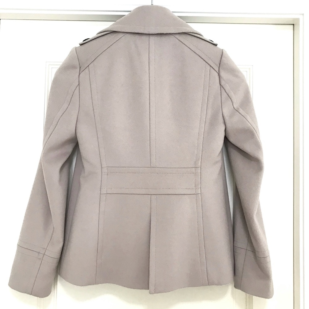 J. Crew Harbor Wool Peacoat - Size 0 - Picture 6 of 9